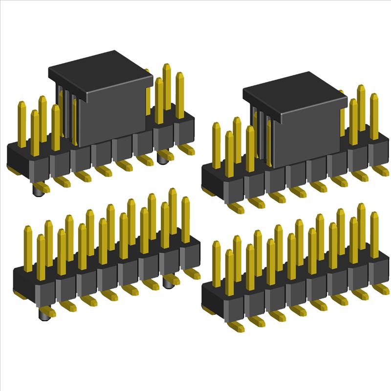 2.00mm Pin Header Double Rows SMD Type.